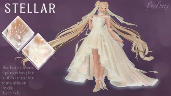 [RoseBerry] Stellar – 白色婚纱礼服