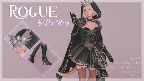 [RoseBerry] Rogue – 兜帽连衣裙