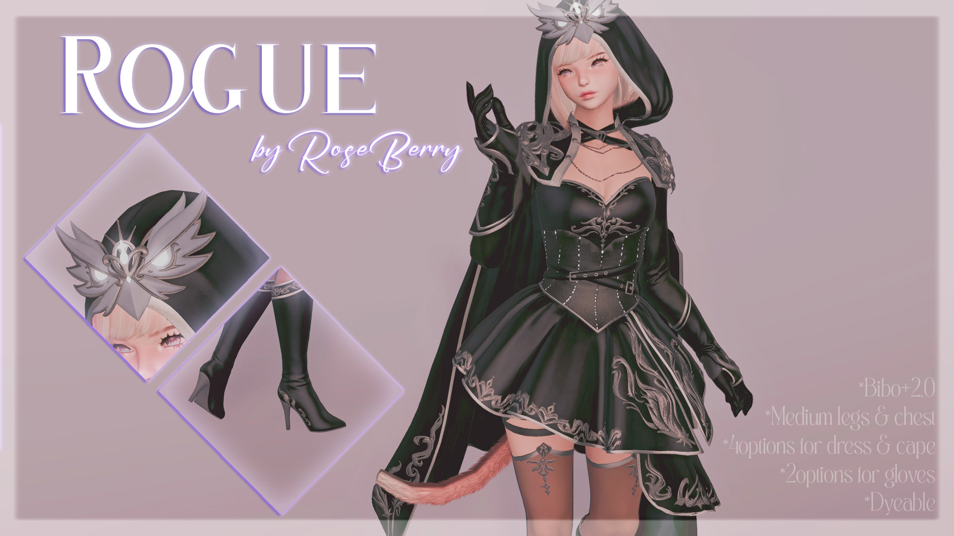 [RoseBerry] Rogue – 兜帽连衣裙插图